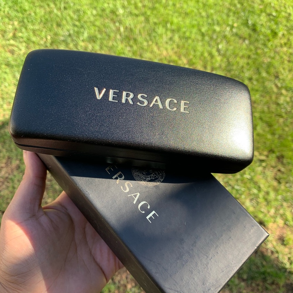 Versace glasses case with box